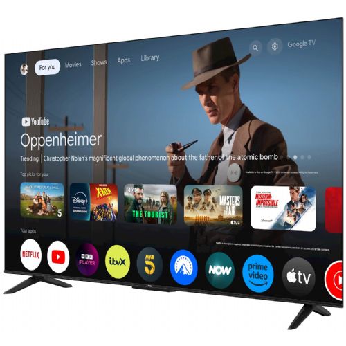 Televizor TCL 55P69K, 139 cm (55"), 4K HDR LED, Google TV, HDMI 2.1, ALLM