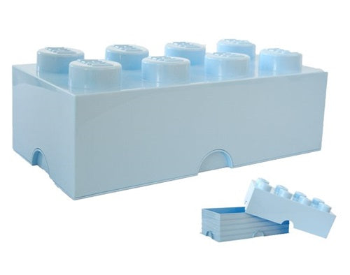 Lego®: Škatla za shranjevanje malice z gradnikom 8 - Svetlo modra (40231736)