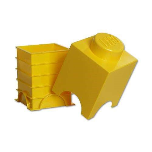 Lego®: Kutija za pohranu s blokom 1 - žuta (40011732)