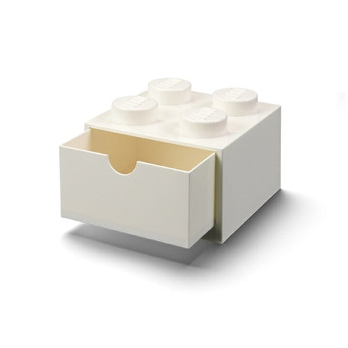 Lego: Škatla za shranjevanje z gradnikom 4, bela (40201735)