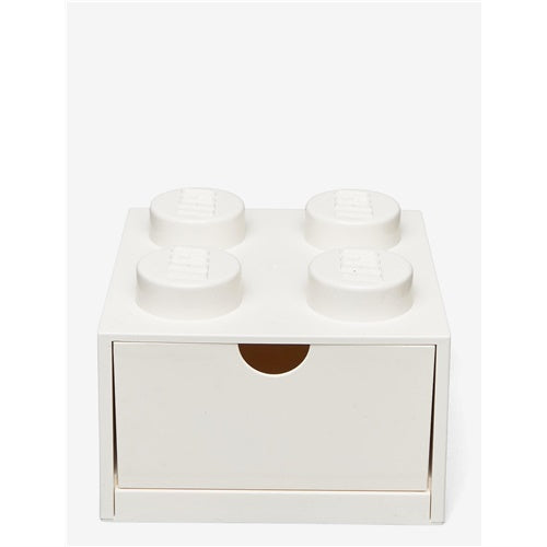 Lego: Škatla za shranjevanje z gradnikom 4, bela (40201735)