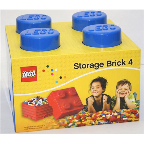 Lego®: Škatla za shranjevanje z gradnikom 4 - Modra (40031731)
