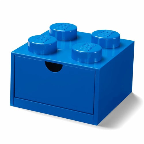 Lego: Škatla za shranjevanje z gradnikom 4, modra (40201731)