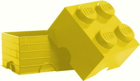 Lego®: Škatla za shranjevanje z gradnikom 4 - Rumena (40031732)