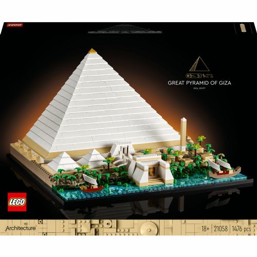 Kocke Lego® Architecture: Velika piramida v Gizi (21058) 98128669