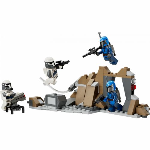 Kocke LEGO Star Wars: Zaseda na bojnem paketu Mandalore 75373