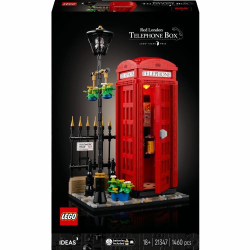 Kocke LEGO® Ideas Rdeča londonska telefonska govorilnica (21347) 117134764