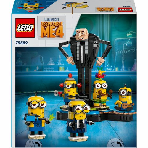Kocke Lego Despicable Me Iz kock sestavljeni Gru in Minioni (75582)