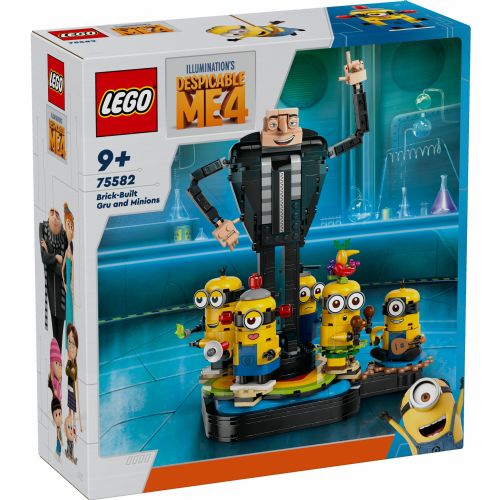Kocke Lego Despicable Me Iz kock sestavljeni Gru in Minioni (75582)