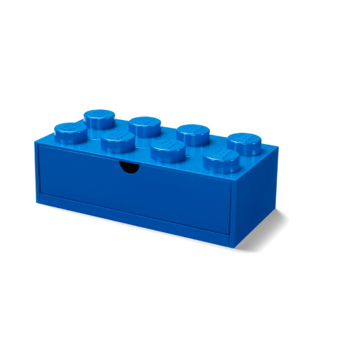 Lego®: Škatla za shranjevanje z gradnikom 8, modra