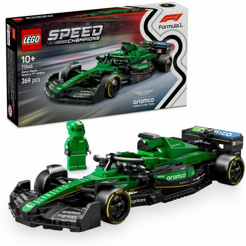 Kocke Lego Speed Champions: Dirkalni avtomobil Aston Martin Aramco F1® AMR24 (77245) 98506865