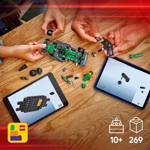 Kocke Lego Speed Champions: Dirkalni avtomobil Aston Martin Aramco F1® AMR24 (77245) 98506865