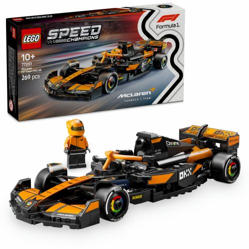 Kocke Lego Speed Champions: Dirkalni avtomobil McLaren F1® Team MCL38 (77251) 98506871