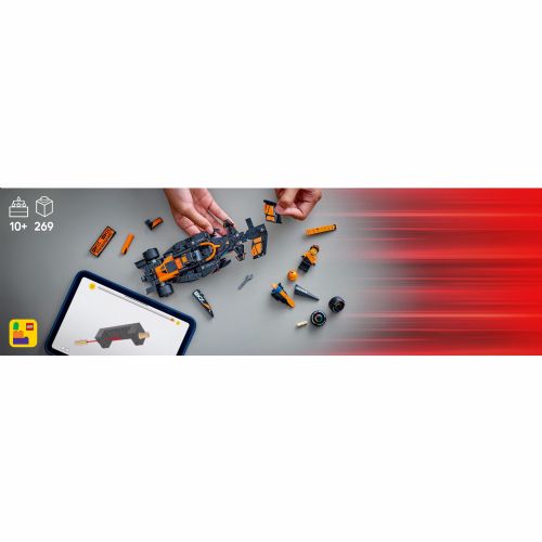 Kocke Lego Speed Champions: Dirkalni avtomobil McLaren F1® Team MCL38 (77251) 98506871
