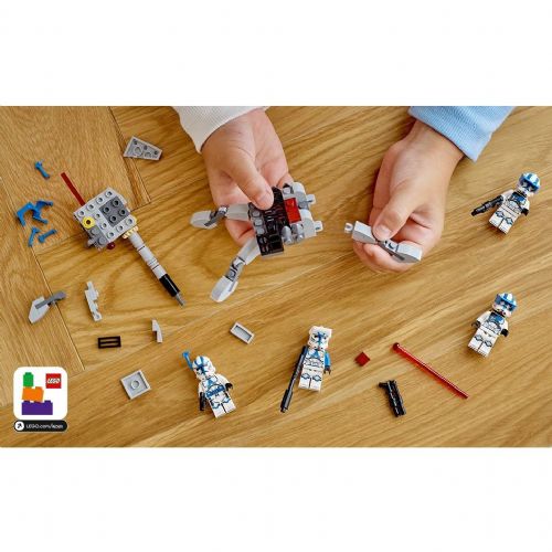 Kocke Lego® Star Wars™: Bojni paket klonskih bojevnikov 501. enote™ (75345) 94132993
