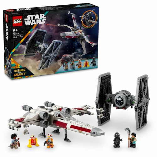 Kocke Lego® Star Wars™ Kombinirani TIE Fighter in X-krilec (75393) 98138098