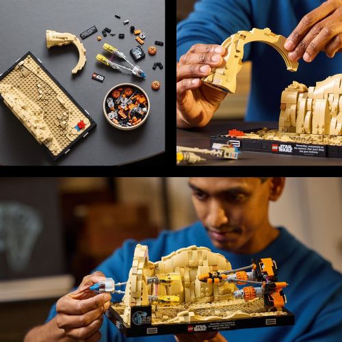 Kocke LEGO® Star Wars™ Diorama Mos Espa Podrace™ (75380) 117136288