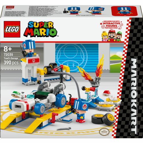 Kocke Lego Super Mario Mario Kart : Toadova garaža 72035