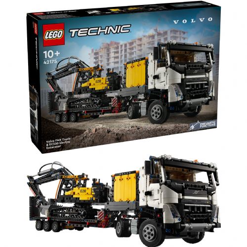 Kocke Lego® Technic Tovornjak Volvo FMX in električni bager EC230 (42175) 98138093
