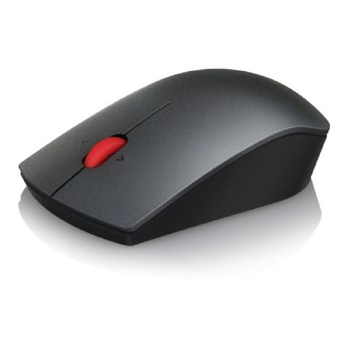 Miška Lenovo Brezžična laserska, ergonomska, polne velikosti, 4-smerno kolešček, natančen senzor