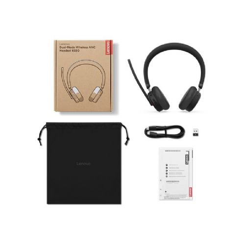 Slušalke Lenovo 6550 brezžične, ANC, Bluetooth 5.3, stereo zvok, 640 mAh baterija