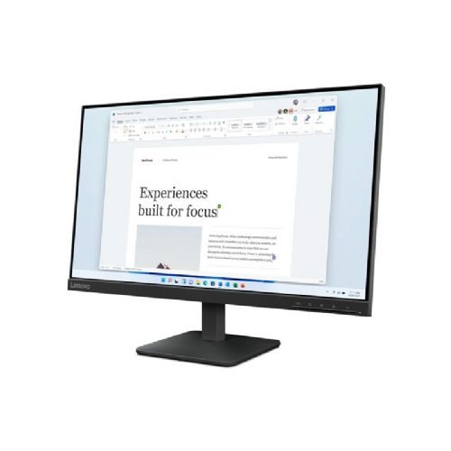 Monitor Lenovo L24-4e 60,45 cm (23,8"), IPS 1920x1080 16:9 100Hz 250cd/m2 1300:1 4ms 1xHDMI 1.4 1xVGA 99 sRGB 3y