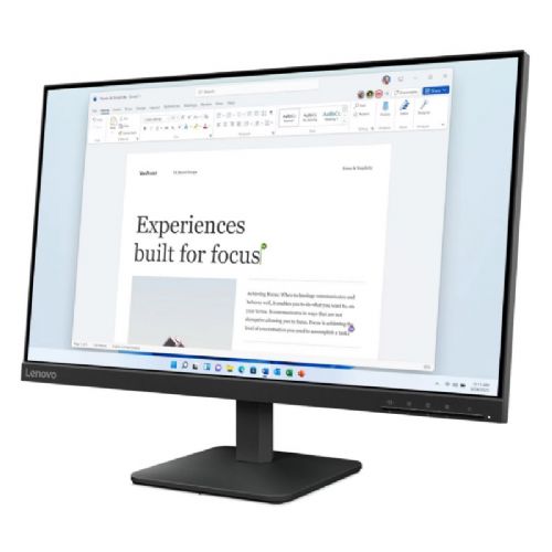 Monitor LENOVO L24-4e 60,45cm (23,8") FHD IPS 100Hz HDMI/VGA