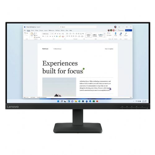 Monitor Lenovo L24-4e IPS, 23,8", Full HD, 100Hz, HDMI