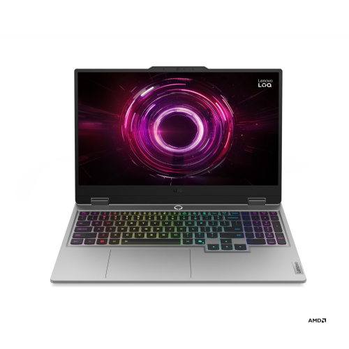 Prenosnik Lenovo LOQ AMD Ryzen 7-250/16GB/SSD 1TB NVMe/39,62 cm (15,6") FHD/RTX 5060/Win11Home, luna grey (83JG004MSC)