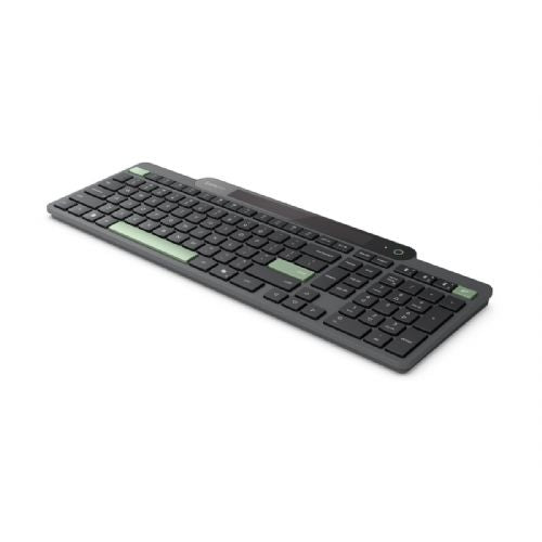 Tipkovnica Lenovo Samopolnilna Bluetooth 5.1 slovenskega tipa, črna, 109 tipk, ergonomična nastavitev, 3 leta garancije