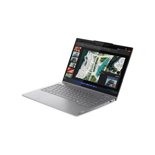 Lenovo ThinkBook 14 2-u-1 G4 prijenosno računalo, Intel Ultra 7-155U/32 GB/SSD 1 TB NVMe/35,56 cm (14"), WUXGA, dodirni zaslon/UMA/Win11Pro, sivo (21MX000VSC)