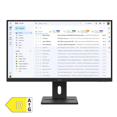 Monitor Lenovo ThinkVision E27-40 27" FHD IPS 100Hz HDR10 zvočniki