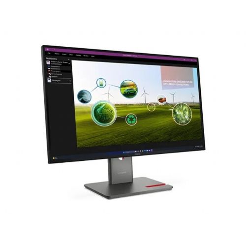Monitor Lenovo ThinkVision P27Q-40 68,58 cm (27") IPS QHD, 350 cd/m², 99 % sRGB, USB-C/HDMI/DP