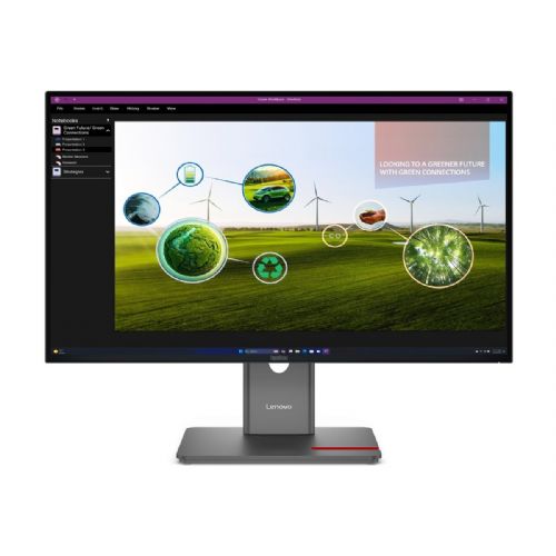 Monitor Lenovo ThinkVision P27Q-40 68,58 cm (27") IPS QHD, 350 cd/m², 99 % sRGB, USB-C/HDMI/DP