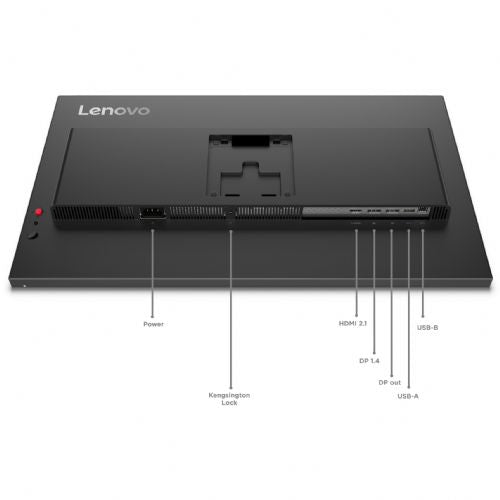 Monitor Lenovo ThinkVision P27Q-40 68,58 cm 68,6 cm (27"), 2560 x 1440 (QHD), IPS 120 Hz Daisy Chain KVM/eKVM USB-C Najbolje prodajan