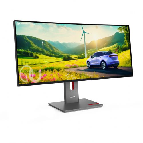 Lenovo ThinkVision P34WD-40 monitor 86,4 cm (34"), 3440 x 1440 (WQHD), IPS 120 Hz USB-C priključna stanica 140 W zvučnici 2 x 3 W KVM/eKVM lanac Najprodavaniji