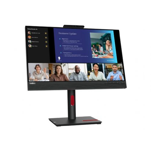 Monitor Lenovo ThinkVision T24v-30 60,96 cm (24"), 250cd/m2, IPS 16:9 1920x1080 1000:1 250cd/m2 6ms 1xDP 1.2 1xHDMI 1.4 1xVGA USB HUB 75Hz 2x3W 3y