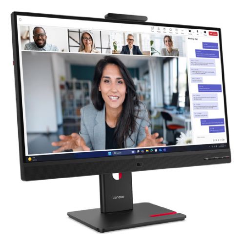 Monitor Lenovo ThinkVision T27QD-4v 27" QHD IPS USB-C 100W kamera zvočniki LAN