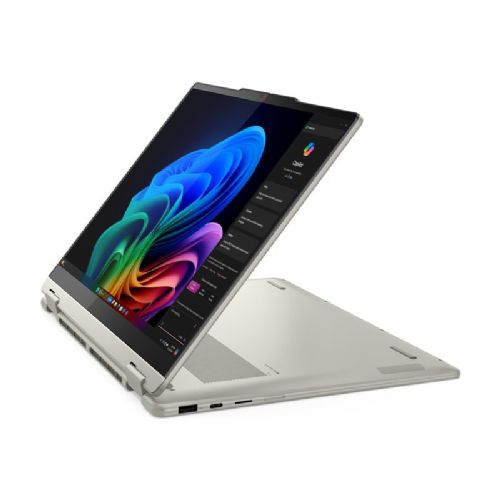 Prenosnik Lenovo Yoga 7 2-in-1 AMD Ryzen AI 7-350/32GB/SSD 1TB NVMe/35,56 cm (14") OLED WUXGA Touch/UMA/Win11Home, Seashell (83JR0023SC)