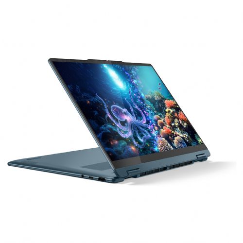 Prenosni računalnik Lenovo Yoga 7 2-v-1 Ryzen AI 5-340, 16GB RAM, 512GB SSD, 14" OLED WUXGA zaslon na dotik, DE, Windows 11 Home