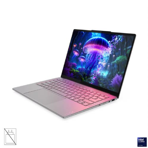 Prenosnik LENOVO Yoga Slim 7 Aura Edition, Intel Core Ultra 7 258V, 14-palčni 2.8K WQXGA+ OLED zaslon, multi-touch, 32 GB RAM, 1 TB prostora za shranjevanje, UMA grafika, Windows 11 Home, Luna Grey, 3-letna garancija, brez napajalnika
