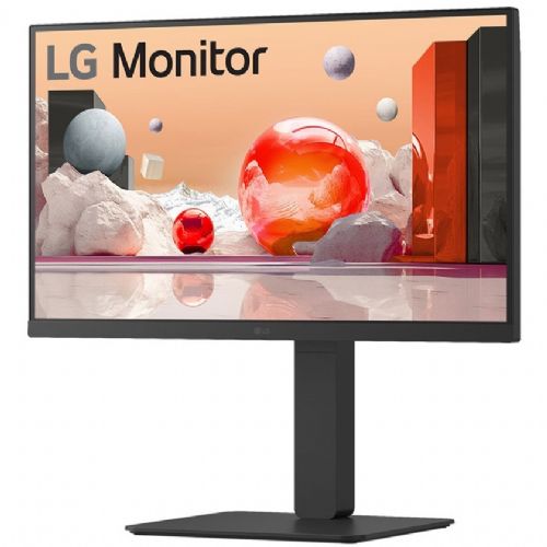 Monitor LG 24BA850-B 60,5 cm (23,8"), 1920x1080 (FHD), IPS, 250 cd/m2, HDMI DP DaisyChain IPS črn 16:9