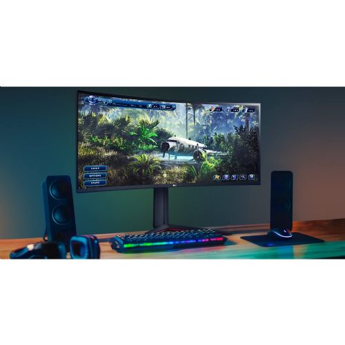 Monitor LG UltraGear 34GP63AP-B ukrivljen 86,4 cm (34"), 3440 x 1440 (QHD), VA, 300 cd/m2, 1ms, HDMI DP USB IPS 21:9 barva