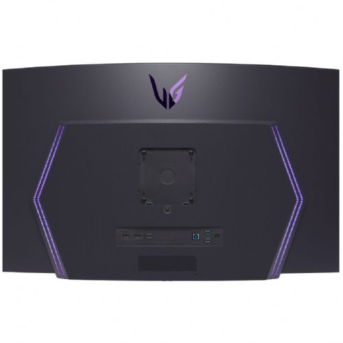 Monitor LG UltraGear 45GS95QX-B, 45" zakrivljeni OLED, 240 Hz, QHD 3440x1440, 0,03 ms, HDR True Black 400, G-SYNC/FreeSync