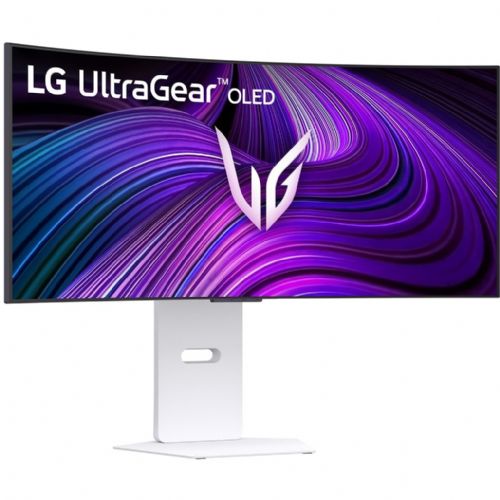 Monitor LG 34GX90SA-W 86,4cm (34") 3440 x 1440, 21:9, OLED, 275cd/m2, 1ms, srebrna