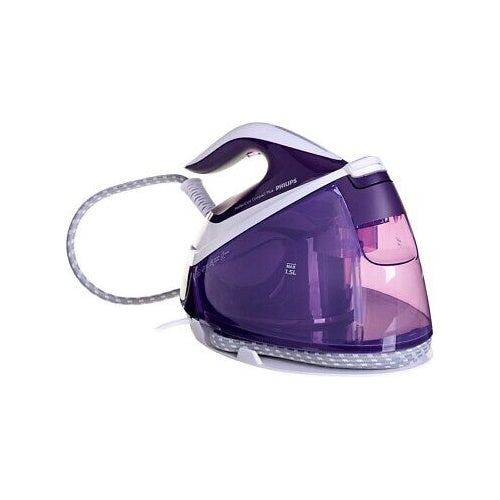 Philips PerfectCare Compact Plus GC7933/30 stanica za glačanje, 2400 W, spremnik od 1500 ml, para 120 g/min, dodatni udar pare 450 g/min, ružičasta/bijela