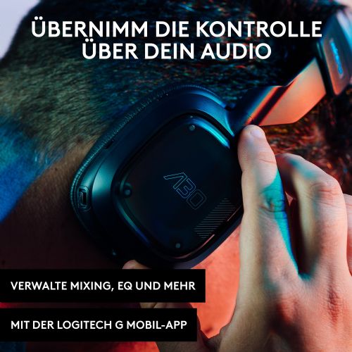 Slušalke Logitech A30 - NAVIJA/RDEČA