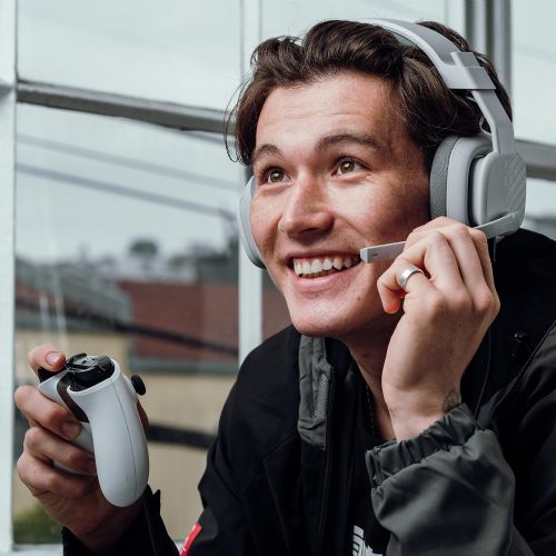 Logitech Astro Gaming A10 Gen 2 slušalke polne velikosti žične 3,5 mm jack sive