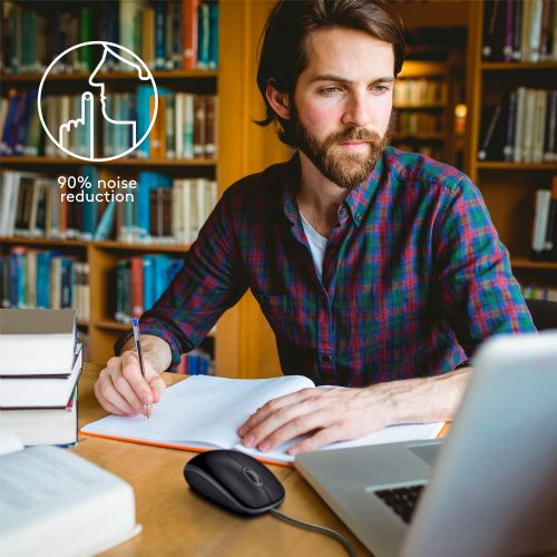 Miška Logitech B110 Silent USB