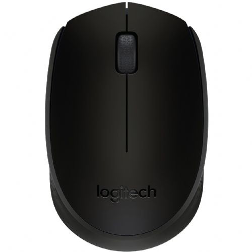 Miška Logitech B170 brezžična črna